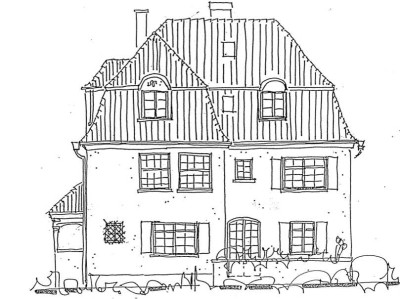 Wohnung in denkmalgeschützter Jugendstilvilla