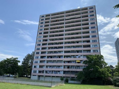 Solide Kapitalanlage mit Fernblick-Vermietete 2-Zimmer-Wohnung mit Tiefgaragenstellplatz