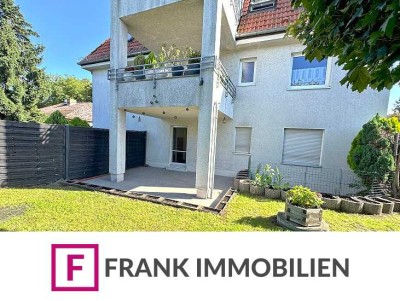 FRANK IMMOBILIEN - Sonnige Maisonettewohnung mit Gartenglück! Wohnen in gepflegter Stadtvilla!