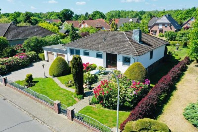 Bungalow zum Wachküssen auf idyllischem Grundstück in begehrter Lage von Handorf