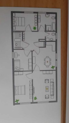 Helle 4-5 Zi OG/DG-Wohnung 97m² (107m²) in Ehmen