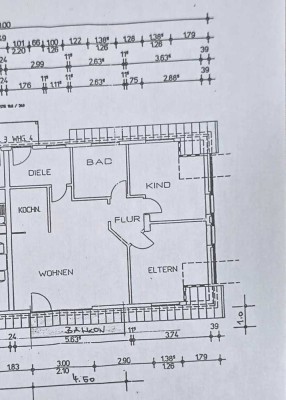 3 Zimmer Wohnung in der Nähe der Innenstadt