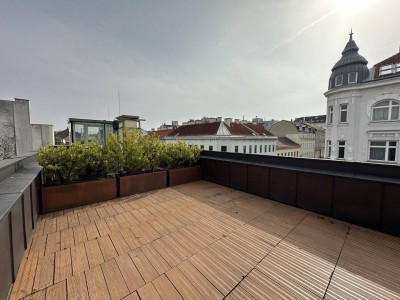 Schönbrunn is calling: 2 Zimmer-Wohnung mit großer Wohnküche und eigener Dachterrasse