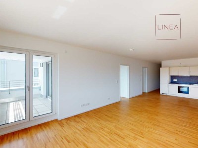 3-Zimmer Wohnung mit großer Terrasse oder Loggia zum Genießen