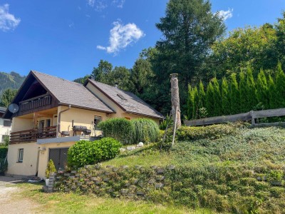 SCHÖNES WOHNHAUS AM SONNENPLATEAU DES MILLSTÄTTER SEES: GRÜNE IDYLLE MIT NATURBLICK INKLUSIVE!