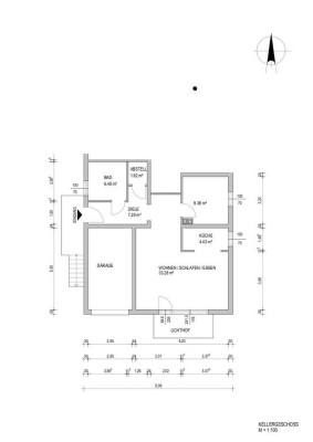 Souterrain Appartment zum 01.09.2025 frei