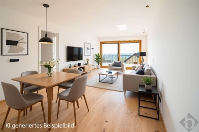 Höchster Wohnkomfort: Exklusive Zweizimmerwohnung im Luxus-Neubau