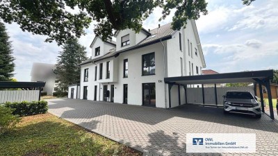 Moderne Dachgeschosswohnung mit Loggia
