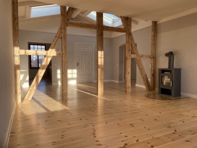Behindertenfreundliches Wohnen in einer Jugendstilvilla in Barth
mit 20 m² Dachterrasse