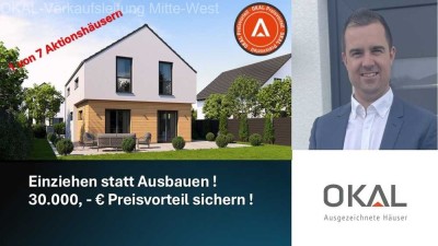 AKTION !! KLEIN IN DER FLÄCHE, GROSS IM GEFÜHL - Malervorbereitet inkl. Grundstück