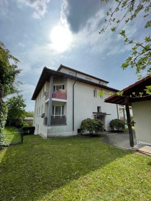 Helle 1-Raum-Erdgeschosswohnung mit Balkon und Stellplatz in attraktiver Wohnlage