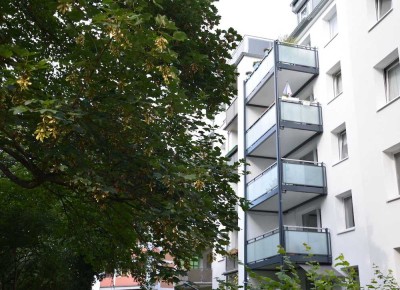 Nordstadtcharme pur & ein großer Südbalkon! Helle 3,5-Zimmer-Wohnung im 2.OG, zentrale & ruhige Lage