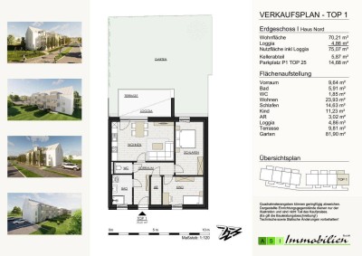 GRÜNE ALLEE GALLNEUKIRCHEN - 2 und 3-Zimmer Wohnungen, 55-70m² NEUBAU ERSTBEZUG