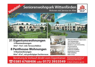 NEU Seniorengerechte 2 Raumwohnung