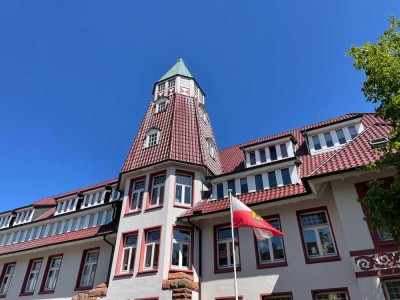 Luxuriöse Turm-Wohnung mit Blick auf die Elbmündung