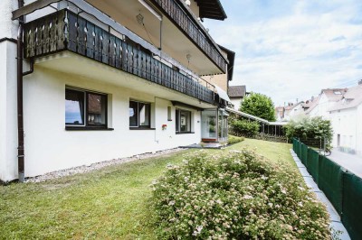 Sofort bezugsfrei: 2,5-Zi-ETW mit Garten und Garage in Bad Wildbad