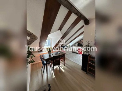 Tauschwohnung: Charmante Maisonett-Wohnung im Johannisviertel.