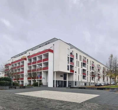 2-Raum-Penthouse-Wohnung mit gehobener Innenausstattung mit Balkon und EBK im Studentenwohnheim