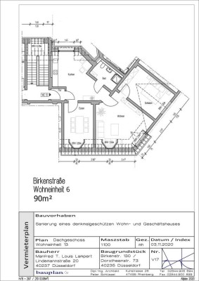 Szeneviertel  Düsseldorf Flingern-Nord Charmante 3 Zimmer Wohnung