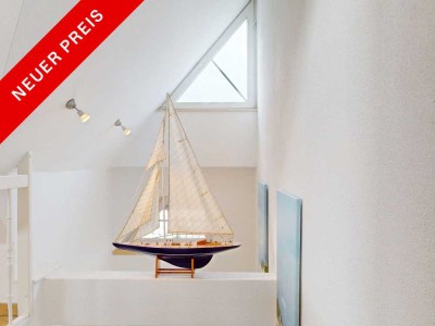 Nehmen Sie Fahrt auf zur strandnahen Reet-Haushälfte (WEG) - Kamin & Sauna inklusive