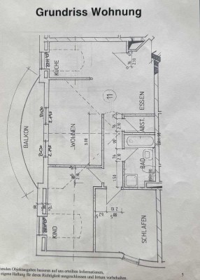 Freundliche 3-Zimmer-DG-Wohnung mit gehobener Innenausstattung mit Balkon und EBK in Petersberg