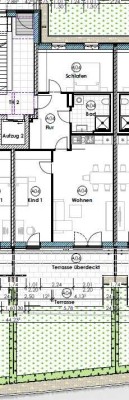 NEUBAU I Möblierte 3-Zimmer-Wohnung mit Garten