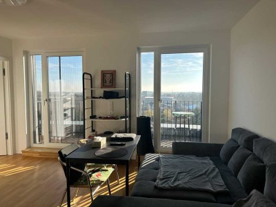 Stilvolle 1,5-Zimmer-Wohnung im Neubau – möbliert, hell & sofort bezugsbereit