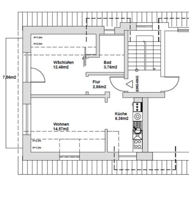 Attraktive 2-Zimmer-Wohnung mit Balkon in ruhiger Lage – komfortabel, gepflegt und wertbeständig