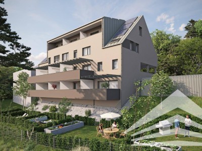 **KEPLER GÄRTEN ** Neubau-2-Zimmer Wohnung mit Eigengarten!