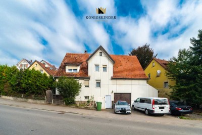Familientraum in Ingersheim:Fachwerkhaus mit Werkstatt,Garten, Terrasse & mediterraner Außenküche