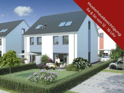 Energieeffiziente und familienfreundliche Doppelhaushälfte mit West-Terrasse unweit des Grünen Sees