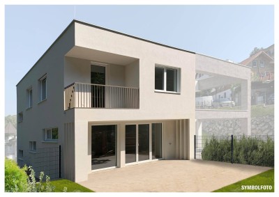 Neubau Doppelhaus mit Garten in Grünruhelage