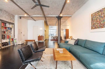 Nahe Soho Haus: Beeindruckendes Loft mit freigelegtem Mauerwerk, Kappendecken in absoluter Top-Lage