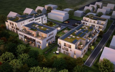 Helle Wohnung mit Loggia in ruhiger Ecklage und Blick ins Grüne