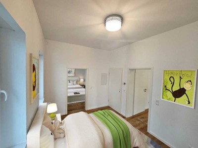 NEU saniertes & großes Einfamilienhaus in zentraler Lage zu vermieten !