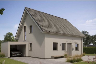 Neubau mit Keller, A+, KfW 40, PV Anlage, Fußbodenheizung,  mit Grundstück zum Festpreis!