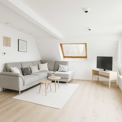 Ruhige Dachgeschosswohnung mit Sonnenterrasse