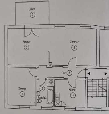 Erstbezug n. Kernsanierung - 2 Zimmer Wohnung mit EBK, Balkon & Garten in Marl