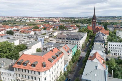 Altbau mit Stuckfassade - 3-Zimmerwohnung mit Balkon