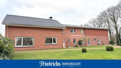 Großzügige Erdgeschosswohnung mit Garage und Terrassen in Edewecht-Kleefeld