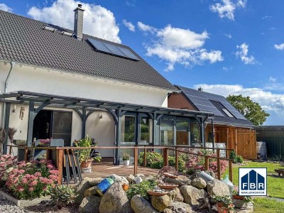 Modernes Einfamilienhaus mit Wohlfühlcharakter – naturnah wohnen vor den Toren Schwerins