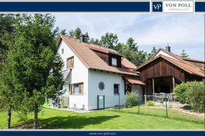 Haus zum Verlieben in naturnaher Lage direkt am Waldrand