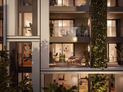 Erstklassige 2-Zimmer-Neubauwohnung mit exklusiven Ausstattungsdetails