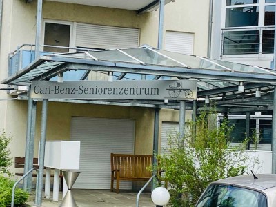 Betreutes Wohnen 2-Raum-EG-Wohnung mit Balkon und Einbauküche in Mannheim