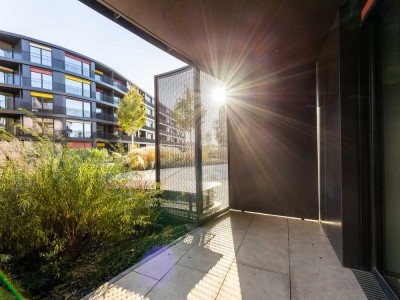 Clever investieren – 1-Zimmer Erdgeschosswohnung mit Loggia nahe der Elbe