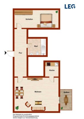 2-Zimmer-Wohnung in Herford Innenstadt