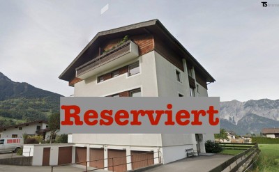 Schruns zentrumsnah: Investoren/Anleger: 3-Zimmer-Wohnung ca. 64 m2 mit Loggia / Balkon ca. 7 m2 - 1 Auto-Abstellplatz