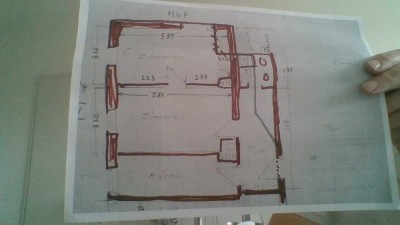 Glockenbach 2,5 Zi.Altbau 1890 Holzboden EBK