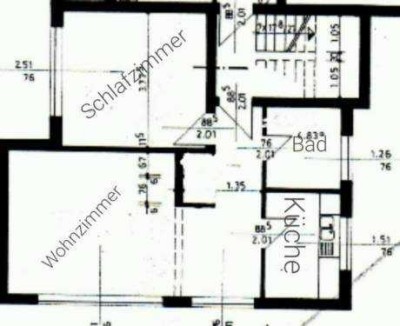 Gepflegte Souterrainwohnung am Feldrand – 2 Zimmer