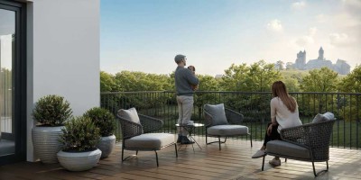 Domizil Schlossblick: 4-Zimmerwohnung (Haus Feldblick)